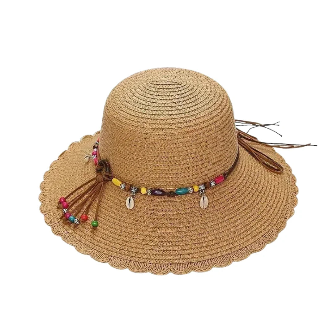 Ipanema Sun Straw Wide Brim Bucket Hat