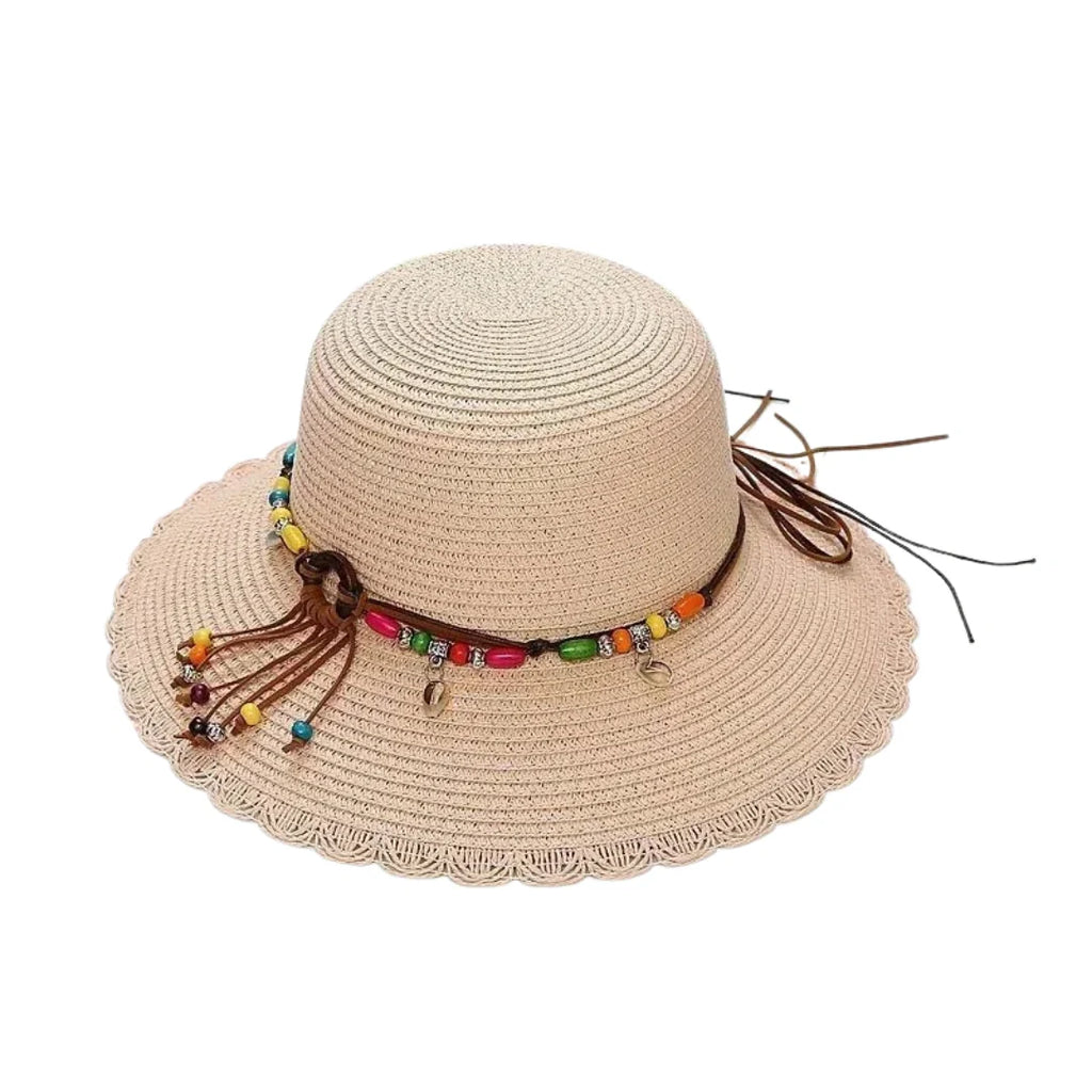 Ipanema Sun Straw Wide Brim Bucket Hat