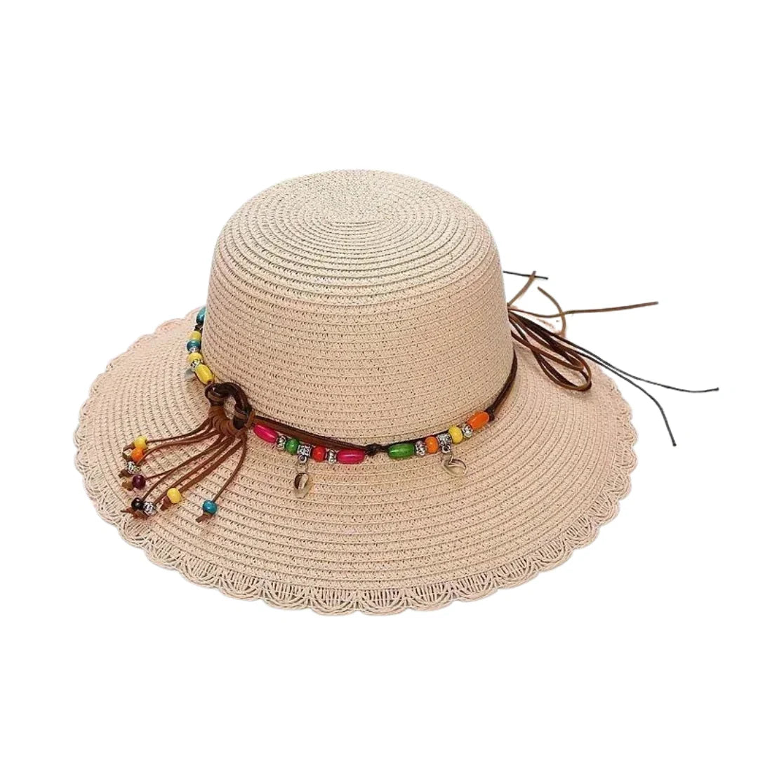 Ipanema Sun Straw Wide Brim Bucket Hat