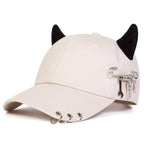 Iron Wrench Horns Baseball Cap