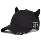 Iron Wrench Horns Baseball Cap