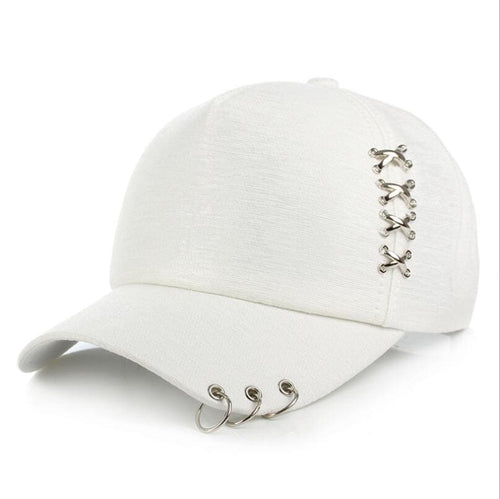 White Baseball Cap