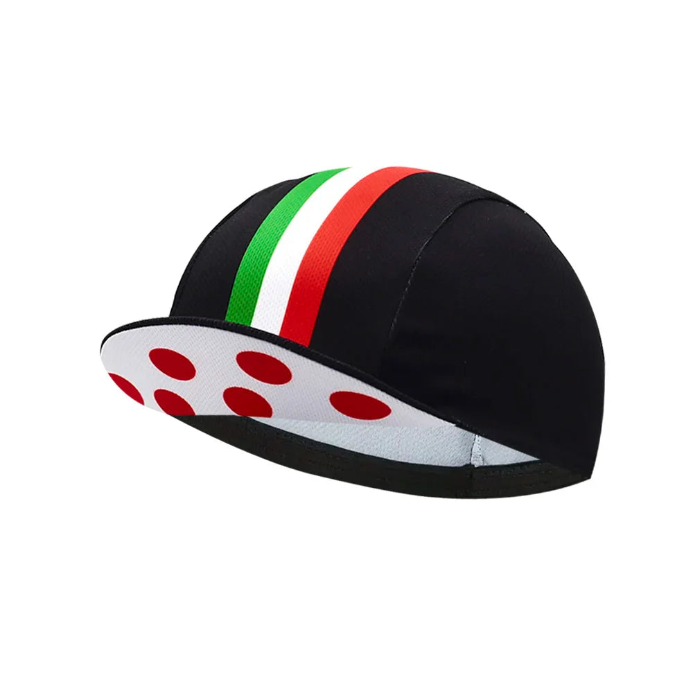 Italian Flag Retro Cycling Cap