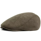 Ivy Suede Flat Cap