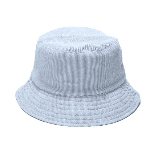 Blue Corduroy Bucket Hat