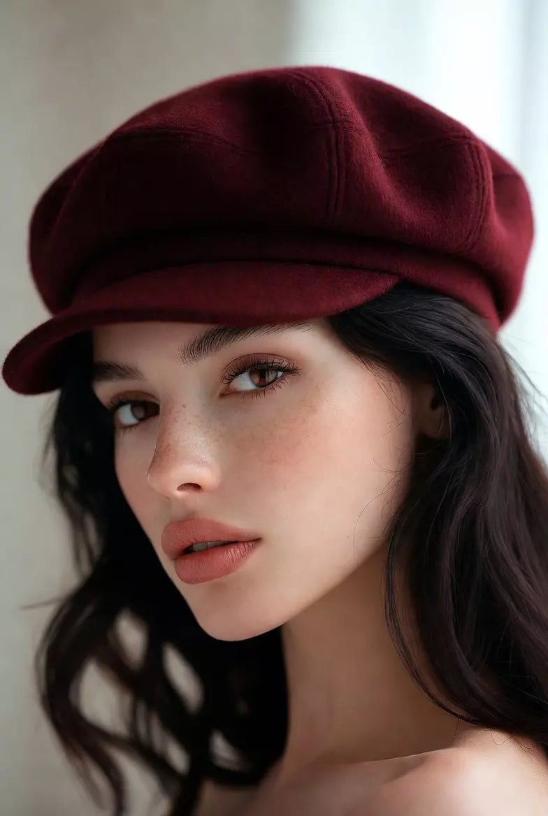 J&J Women Cotton Newsboy Cap
