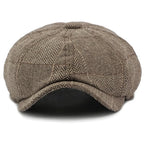 J&J Herringbone Patchwork Newsboy Cap