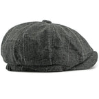 J&J Herringbone Patchwork Newsboy Cap