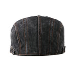 J&L Denim Cotton Flat Cap
