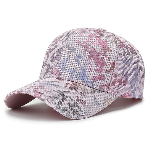 Pink Camouflage Baseball Cap