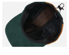 J&M Striped Corduroy Baseball Cap