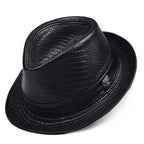Jackson Genuine Leather Trilby Hat