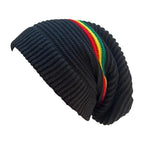 Jamaica Reggae Slouchy Knitted Beanie