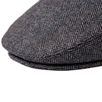 Palmer Wool Blend Flat Cap