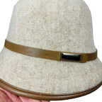 Jersey Women Wool Cloche Hat