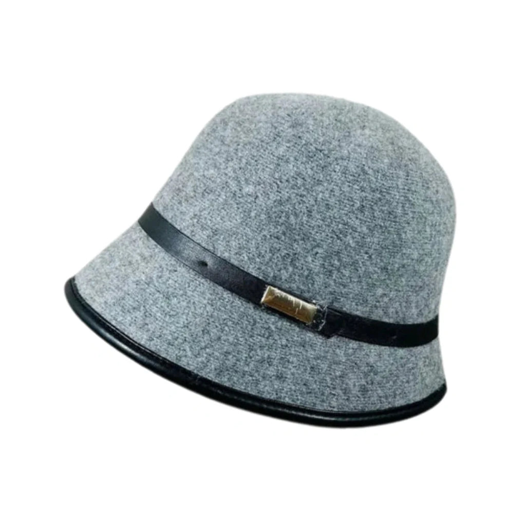 Jersey Women Wool Cloche Hat