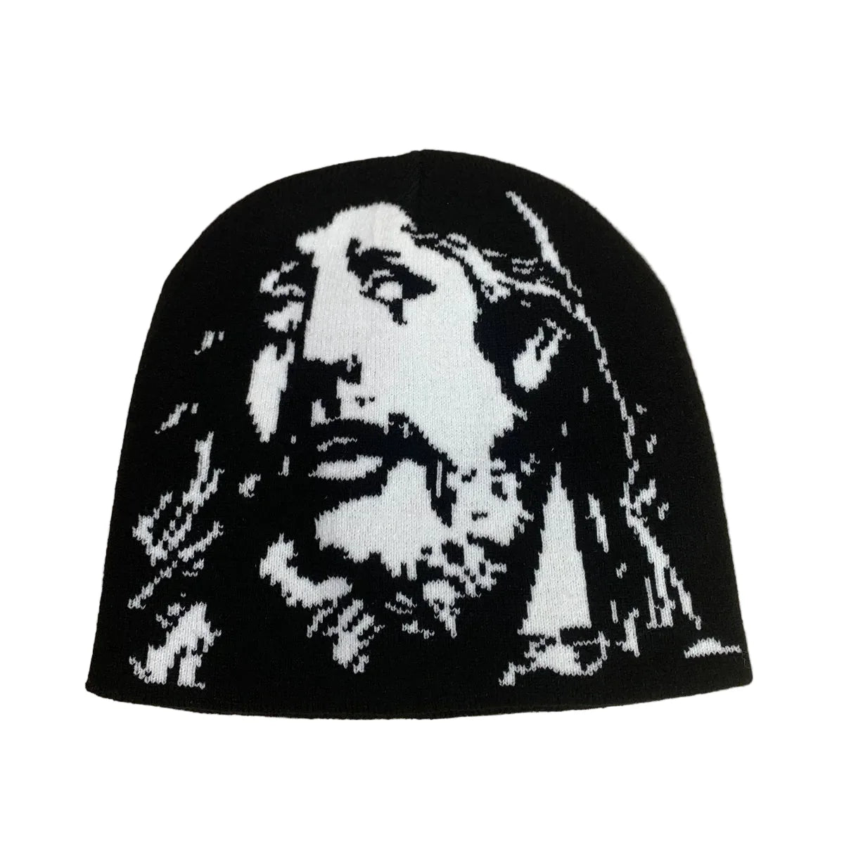 Jesus Christ Face Skully Beanie