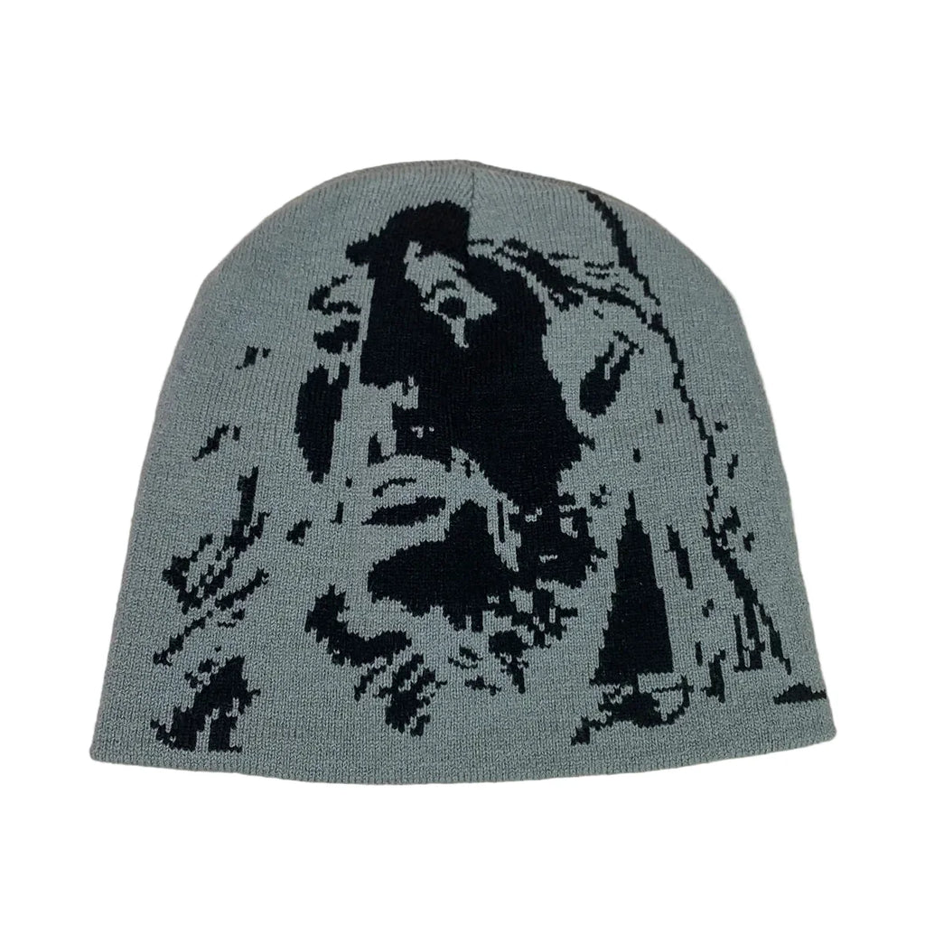 Jesus Christ Face Skully Beanie