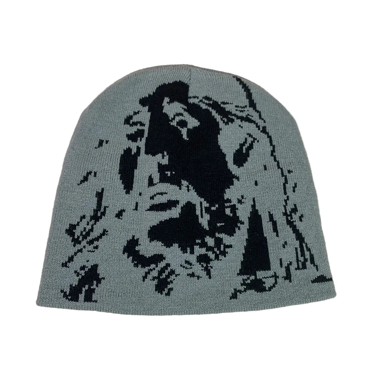Jesus Christ Face Skully Beanie