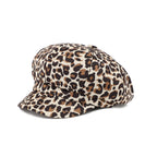 Jolene Women Animal Print 8-Panels Newsboy Cap
