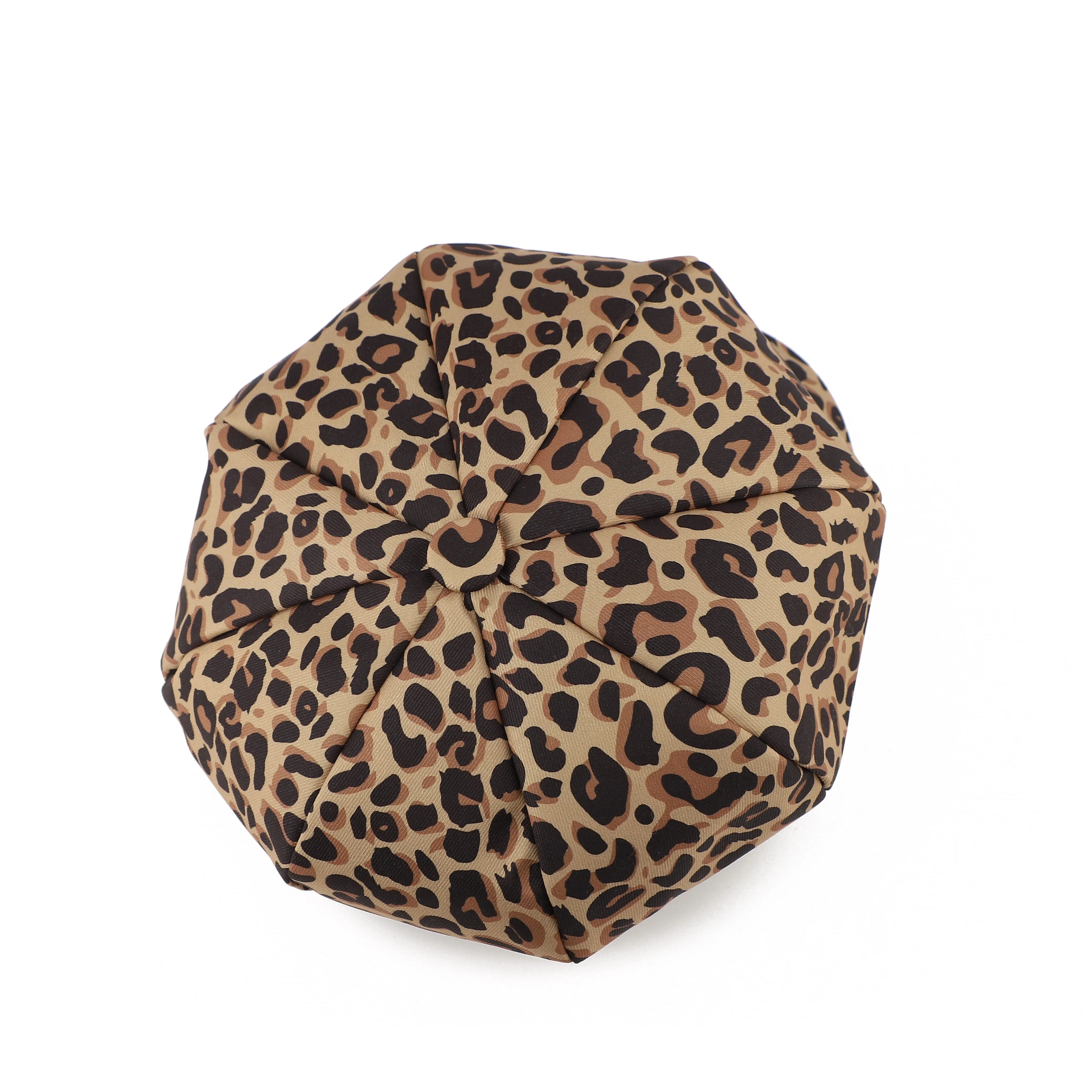 Jolene Women Animal Print 8-Panels Newsboy Cap
