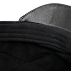 Joliet Genuine Leather Newsboy Cap