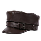 Joliette Genuine Leather Sailor Cap