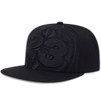 Jordan 23 Black Snapback Cap