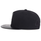 K Ace Poker Black Snapback Cap