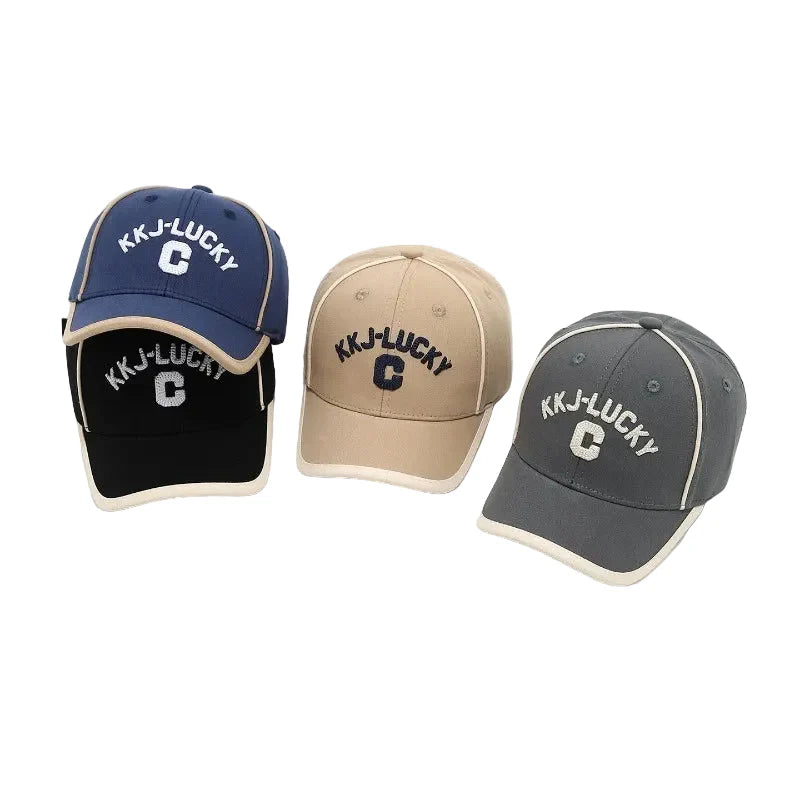 KKJ-LUCKY Kids Retro Baseball Cap