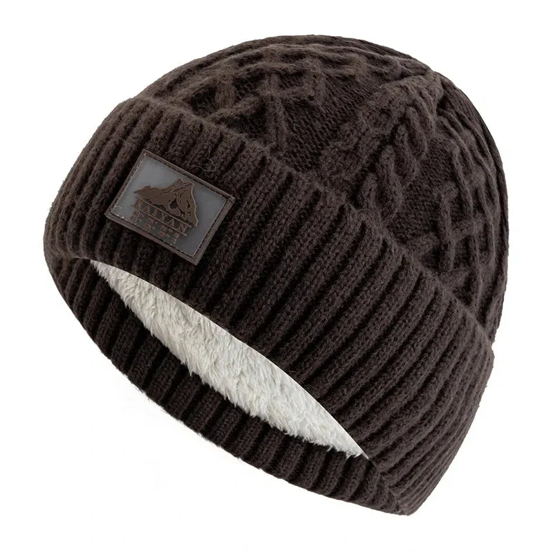 Kaiyan Winter Plush Knitted Beanie