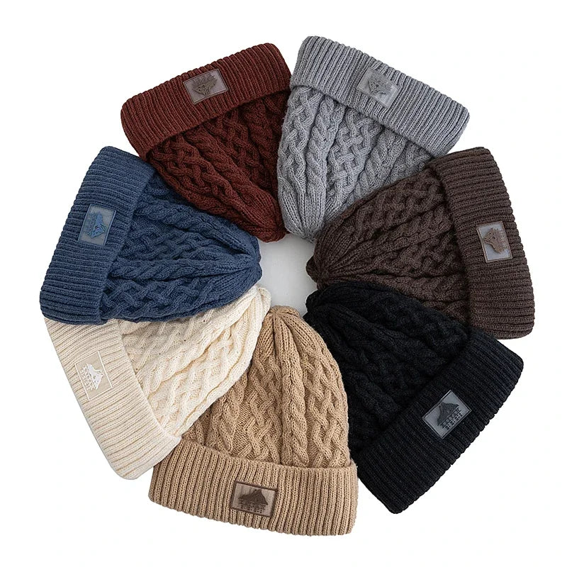 Kaiyan Winter Plush Knitted Beanie