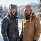 Kansas Winter Knitted Fur Trapper Bomber Hat