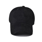 Kansas Suede Curved Baseball Cap
