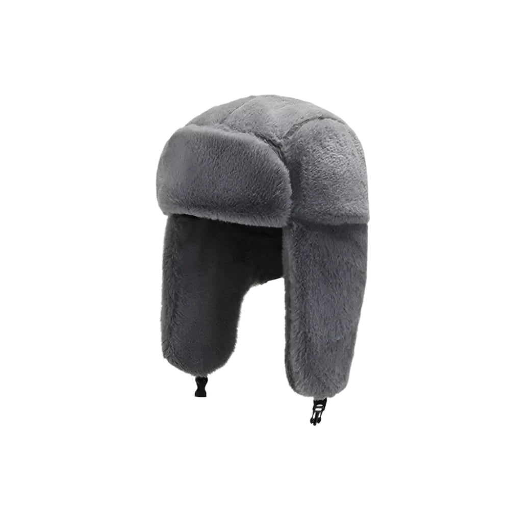 Kazan Thick Plush Bomber Hat