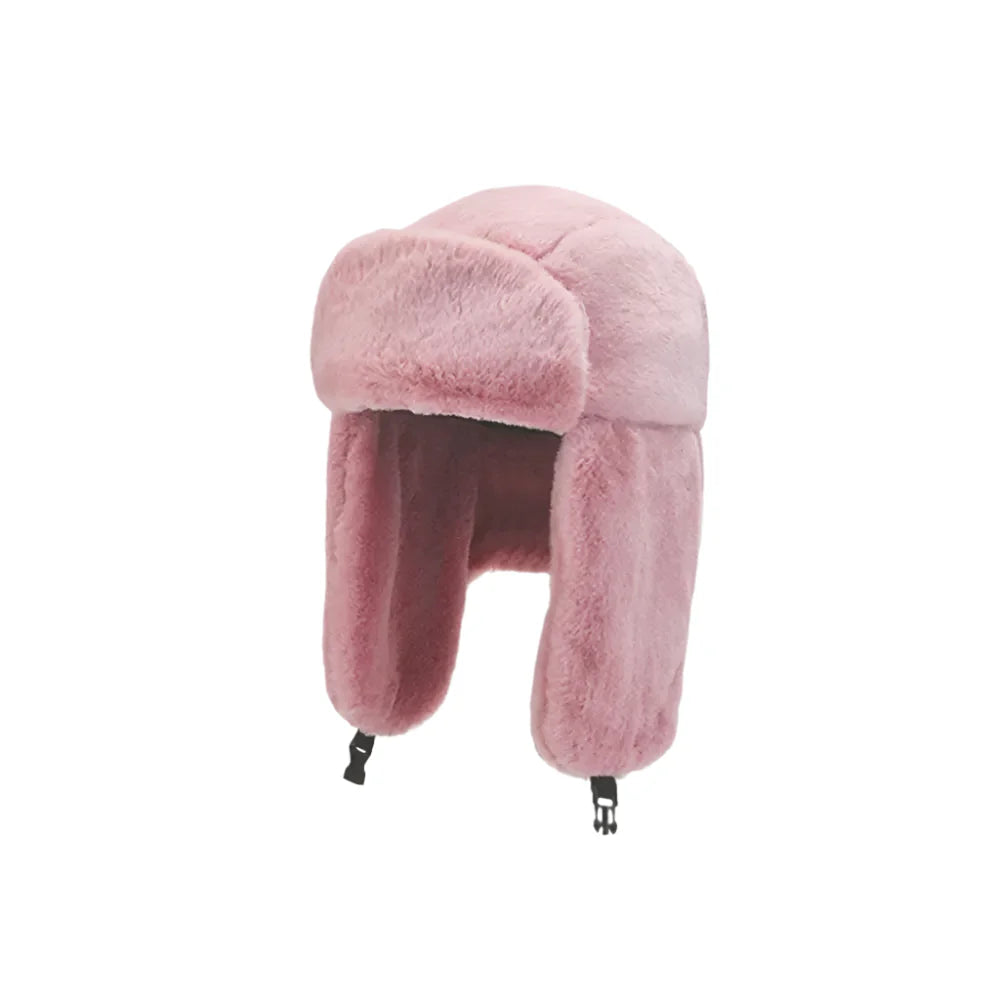 Kazan Thick Plush Bomber Hat
