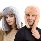 Kazan Thick Plush Bomber Hat