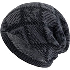 Kearney Winter Rhombuses Fur Knitted Beanie