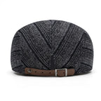 Kennedy Striped Flat Cap