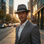 Kent Marbled Trilby Hat