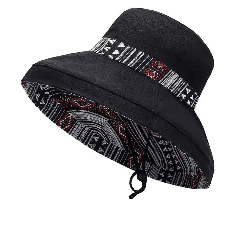 Keruac Multicolor Striped Bucket Hat