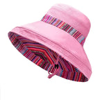 Keruac Multicolor Striped Bucket Hat