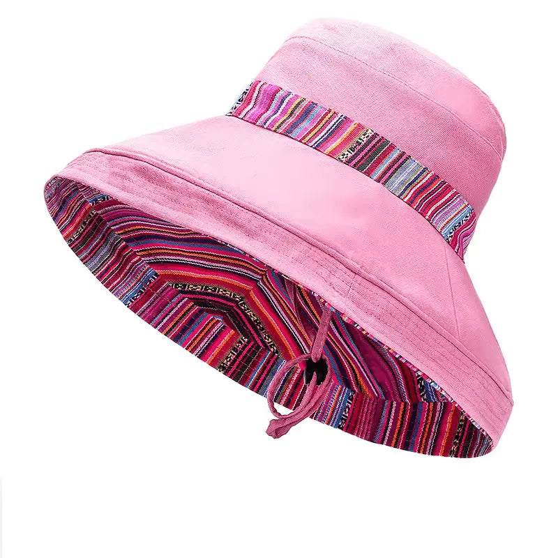 Keruac Multicolor Striped Bucket Hat