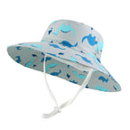 Kids Toddlers Dinosaurs Sun Bucket Hat
