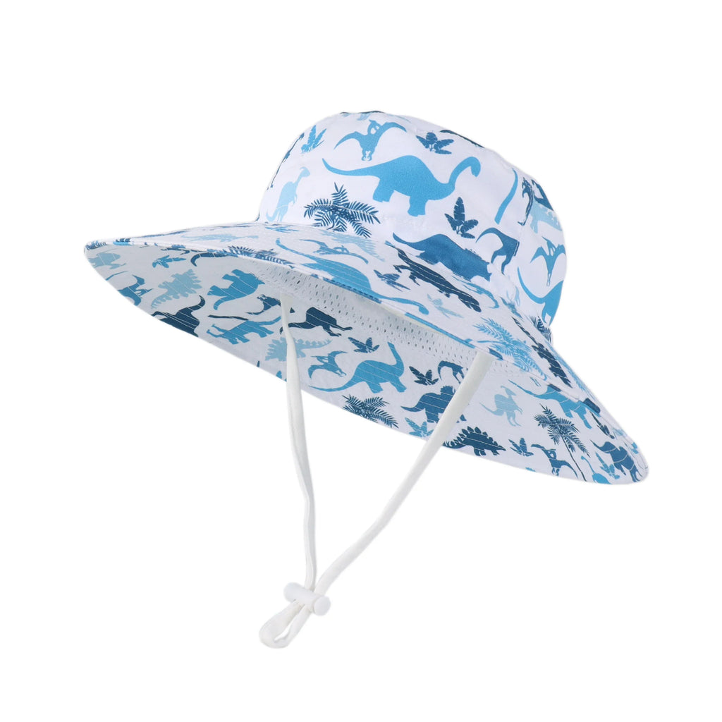 Kids Toddlers Dinosaurs Sun Bucket Hat