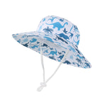 Kids Toddlers Dinosaurs Sun Bucket Hat