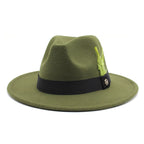 Killeen Feather Wool Fedora Hat