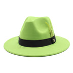 Killeen Feather Wool Fedora Hat