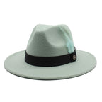 Killeen Feather Wool Fedora Hat