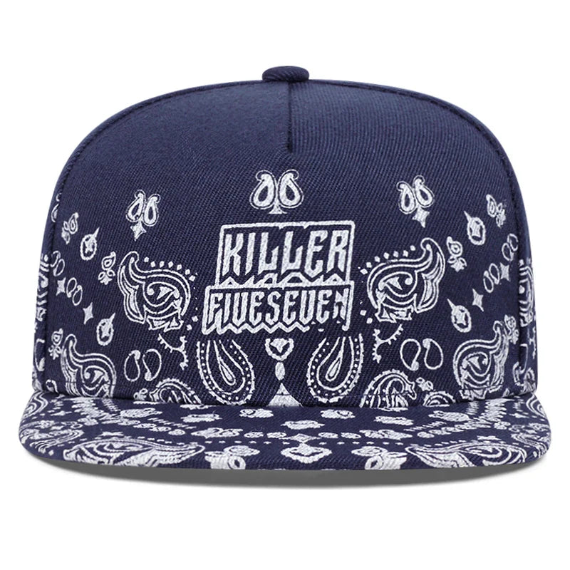 Killer 5/7 Cashew Flowers Snapback Cap
